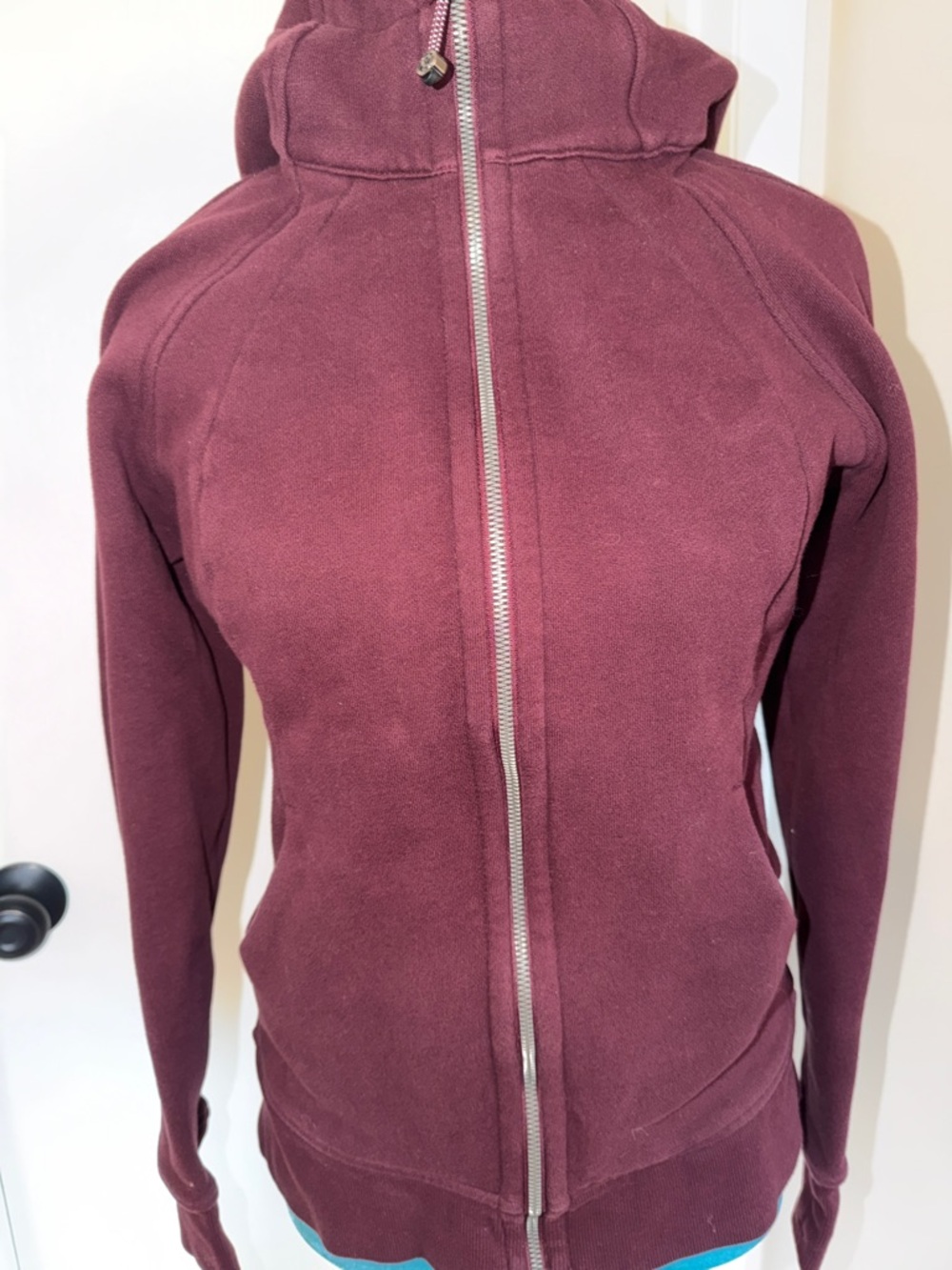 lululemon athletica Maroon Full-Zip Hoodie - Picture 2 of 5